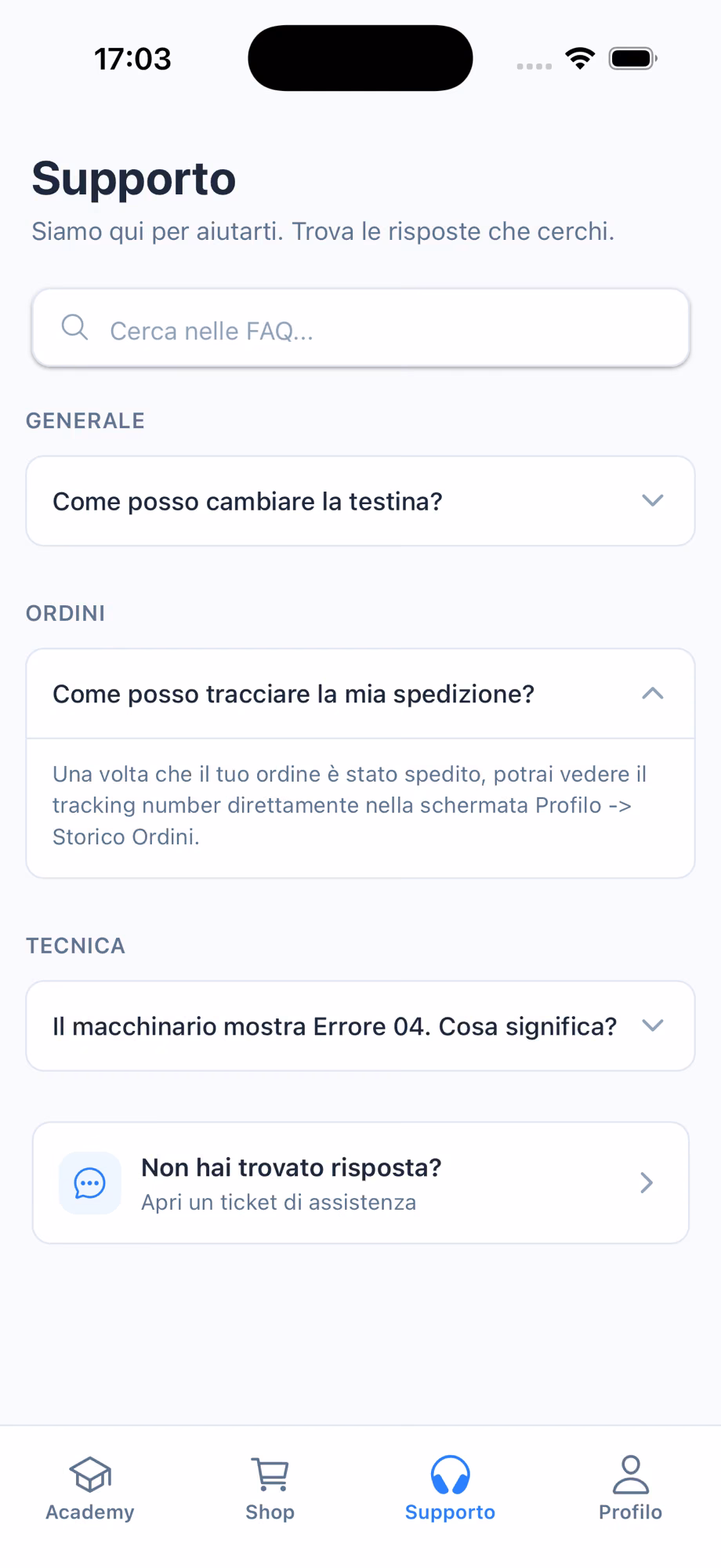 App MS Group — le FAQ